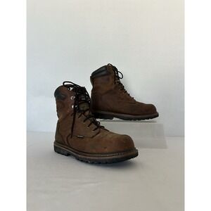 Thorogood 804-3238‎ Men's 8" Leather WP Insulated Comp Safety Toe Boot Sz 12W